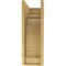 Ekena Millwork 8"W x 16"D x 24"H Classic Hughes Rough Cedar Woodgrain TimberThane Corbel, Primed Tan CORUR08X16X24HUGRCPR - alternate 5